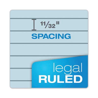 Prism Plus Legal Pad  5 X 8 Inches Perforated Gray Narrow Rule 50 Sheets Per Writing 12 Pack (63060)