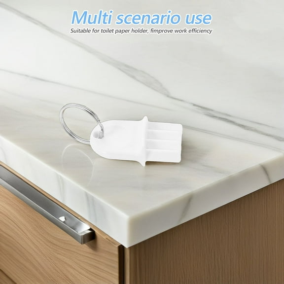 Masteelf 1 Set Commercial Paper Towel Dispenser Keys Set Convenient Key for Tissue Dispensers for Office Buildings and Maintenance Prevents Loss