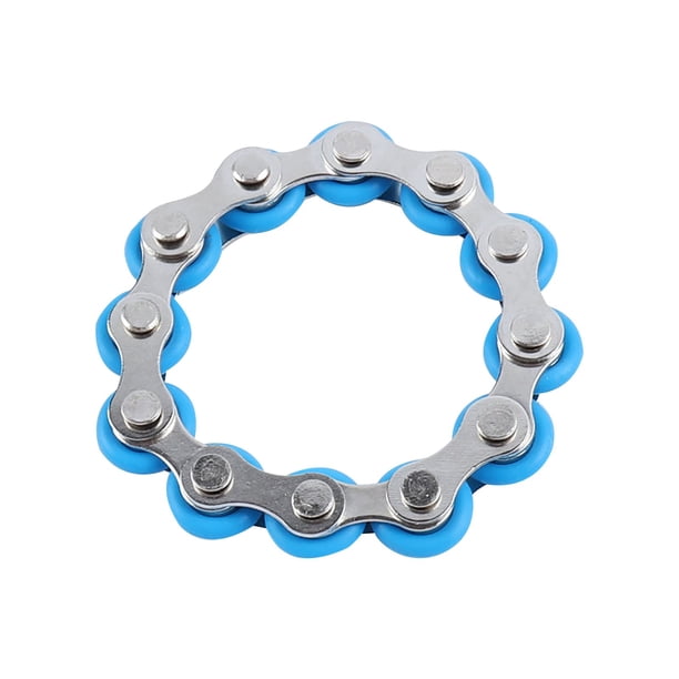 Partheme Novelty Toys 1 Counts Chain Stress Relief Toys Stress And Anxiety Relief Toys Black Light blue Red Yellow