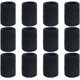 thumbnail image 1 of Muñequeras Muñequeras, 6 Pares Muñequera Absorbente Muñequera Deportiva De Algodón Muñequera De Esponja para Uomini Donne Bádminton Tenis Fútbol Baloncesto Correr Gimnasio Fitness 8 * 8 Cm Negro, 1 of 5