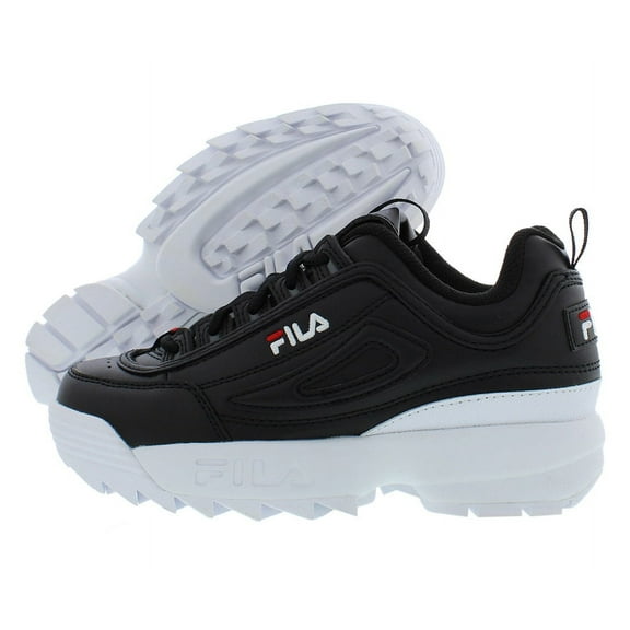 Fila Disruptor Ii Premium Boys Shoes Size 12, Color: Black