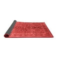 thumbnail image 2 of Ahgly Company Indoor Round Oriental Red Industrial Area Rugs, 7' Round, 2 of 4