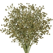 10 Pcs Artificial Flowers Baby's Breath 23.6" Faux Baby Breath Wedding Flower Arrangement Green Home Decor
