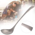 thumbnail image 4 of Long Handle Soup Spoon, Soup Spoon High Strength Portable With Large Bowl For Camping For Backpacking, 4 of 8