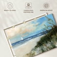 thumbnail image 6 of Elephant Stock Oak Island Sunrise Wall Art - Horizontal Canvas Wall Art - Living Room Wall Decor - Beach Canvas - Blue And Beige Decor By Sally Swatland - 45" x 30", 6 of 8