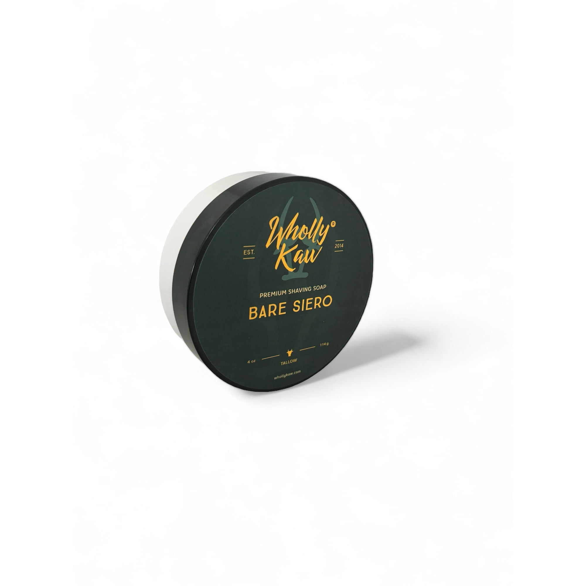 Tallow Shaving Soap (Unscented) – Bare Siero, for Sensitive Skin