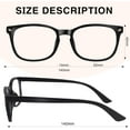 thumbnail image 3 of WinToo Lunettes de Lecture Unisexes Wtbl012, Moyen, 3 of 8