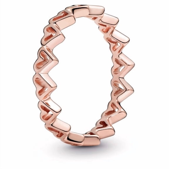 Pandora Freehand Hearts Ring