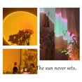 thumbnail image 4 of Sunset Projection Lamp Sunset Light Projector LED Night Light Romantic Visual Ambient Light USB Powered for Living Room Bedroom Studio Decor, 4 of 8