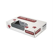 Jaguar Plastics Industrial Strength Gray Commercial Can Liners, 33 Gallon, 100 Count