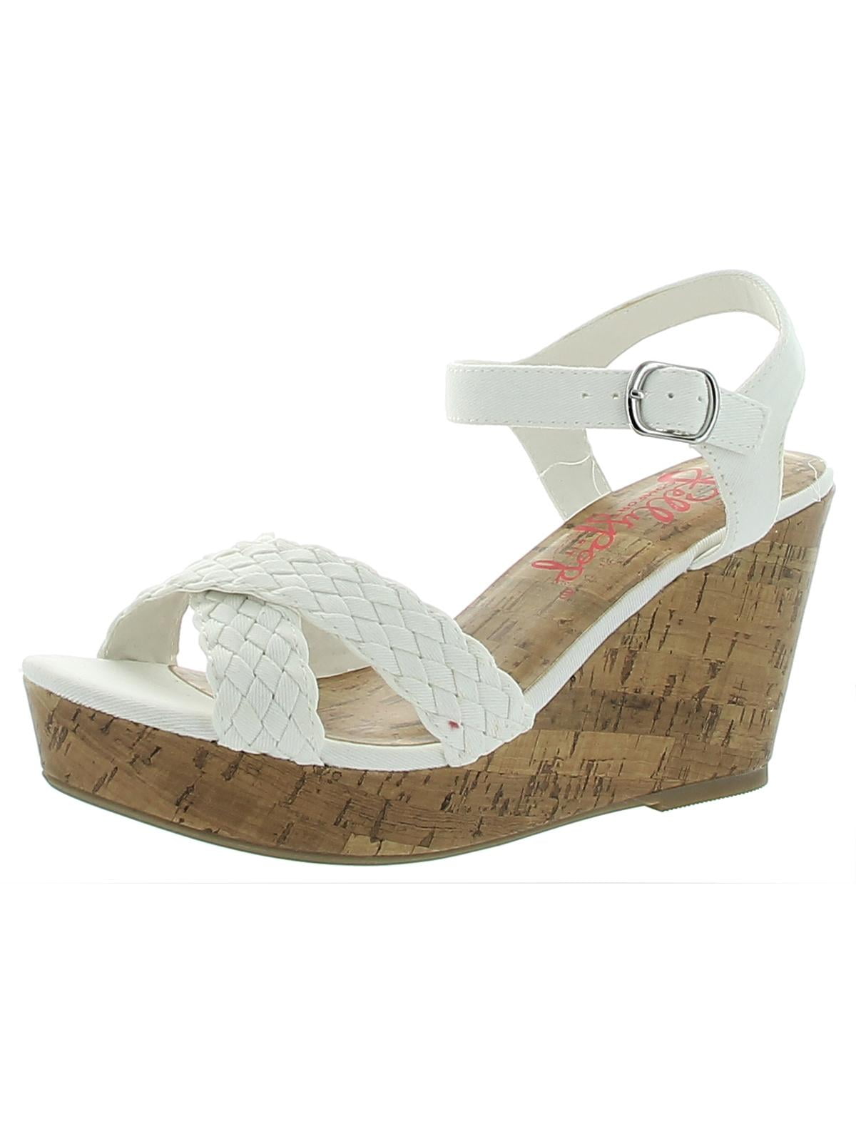 Jellypop Panke Canvas Espadrilles White 9.5 Medium (B,M) - Walmart.com