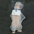 thumbnail image 3 of Veste Imperméable Imperméable Imperméable Imperméable à l'Eau Imperméable Imperméable pour Petit Chien Blanc, 3 of 6