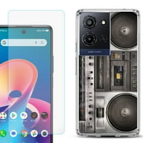 Phone Case for TCL K33 5G, with Screen Protector, by OneToughShield - Boombox