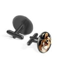 thumbnail image 2 of Corgi Dog Men's Stainless Steel Cufflinks for Dress Shirts - Formal Attire Essential, 2 of 6
