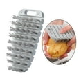 thumbnail image 3 of Cepillos para fregar verduras, cepillos para platos, cepillos de cocina flexibles, herramientas de limpieza de ranuras. gris, 3 of 9