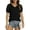 01 Black, variant on Women’s Tops And Blouses Plus Size Loose Short Sleeve Summer T Shirts,Blue L