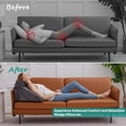 thumbnail image 3 of Wedge Pillow Headboard Orthopedic Bed Wedge Pillows Set for After Surgery Adjustable Pillow Wedge for Acid Reflux&Back Pain Relief Sleeping Back Pillow for Bed Sitting Up Wh, 3 of 9