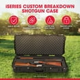 thumbnail image 2 of SKB Cases iSeries 3614 Hard Exterior Double Custom Breakdown Shotgun Case, Black, 2 of 9