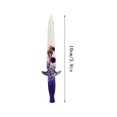 thumbnail image 2 of Flower Dagger Bookmark Set, Creative Floral Metal Page Markers, Decorative Book Accessories for Readers and Book Lovers, 2 Pieces B#070 Purple, 2 of 6