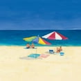 thumbnail image 2 of Tillmon, Avery 20x20 White Modern Wood Framed Museum Art Print Titled - Day at the Beach Sq II, 2 of 4
