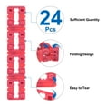 thumbnail image 4 of Uxcell Outlet Spacers Switch and Receptacle Spacer for Electrical Box Red 5.5mm 24 Pcs, 4 of 5