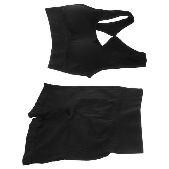 HOMEMAXS 1 Set Work Out Set Athletic Set Workout Shorts Set Breathable Gym Outfits for Women S/