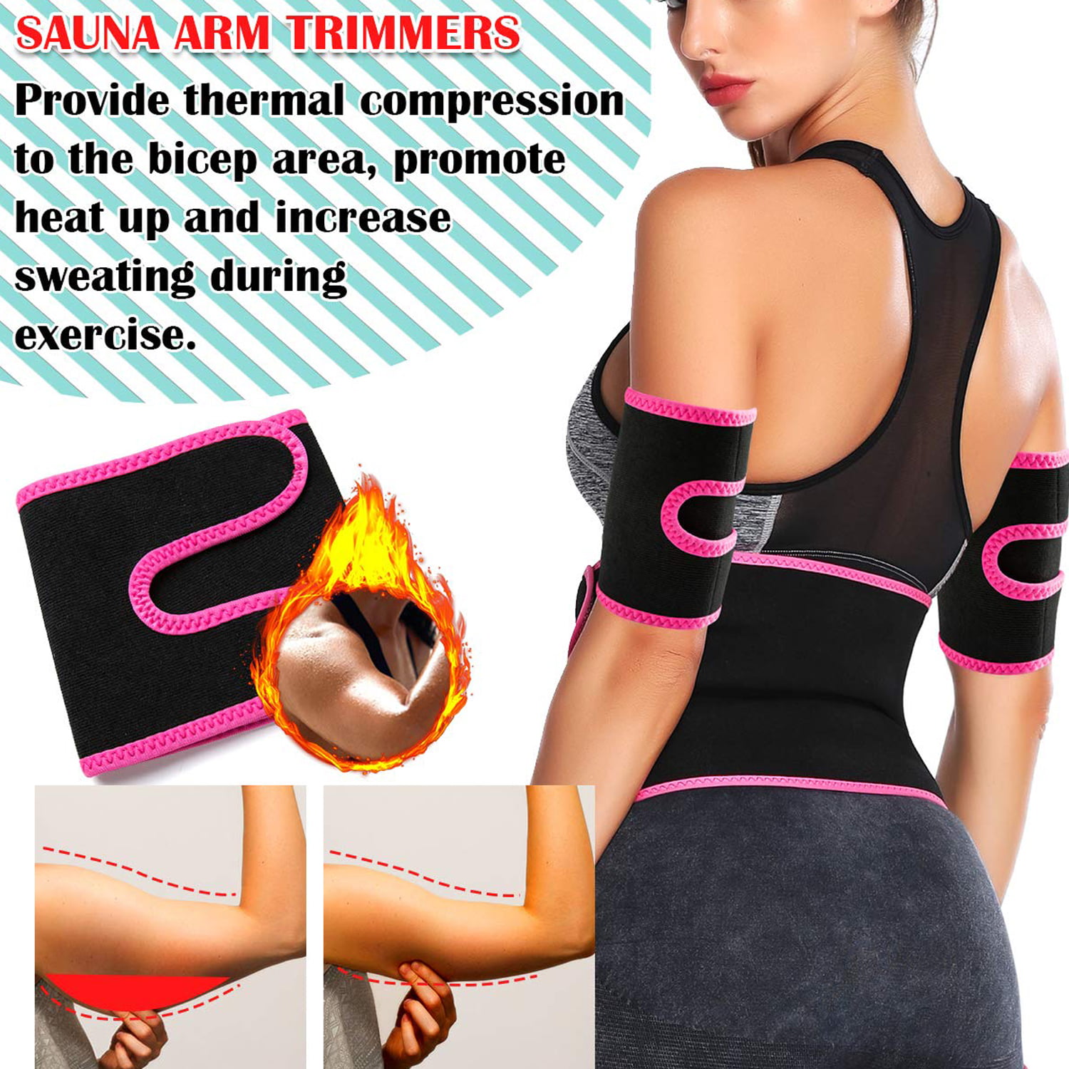 Neoprene Arm Shaper Bands Wraps Arm Trainer for Sports Arm Trimmers for  Women & Men Weight Loss Slimmer Wraps - China Arm Trimmers and Arm Trainer  price