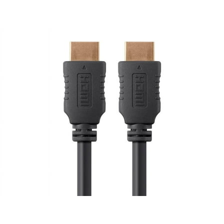 Monoprice HDMI Cable - 25 Feet - Black | High Speed, 4K@60Hz, HDR, 18Gbps, 26AWG, YUV 4:4:4, Compatible with UHD TV and More - Select Series