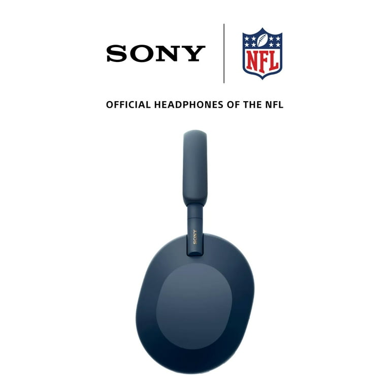 Sony WH-1000XM5 Blue Noise Canceling Wireless Headphones with 30hr