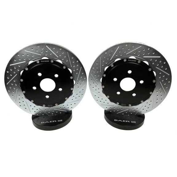 BAER BRAKES 2302064 Disc Brake Rotors EradiSpeed  Rear Rotors Fits select: 2010-2011 CHEVROLET CAMARO SS, 2012-2013 CHEVROLET CAMARO 2SS