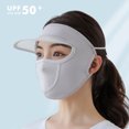 thumbnail image 3 of Gorra de ciclismo Wdftyju con mascarilla UV transpirable a prueba de polvo, 3 of 7