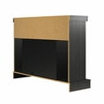 thumbnail image 5 of Ameriwood Home Sheffield Fireplace Mantel TV Stand for TVs up to 55", Black Oak, 5 of 10