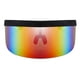 thumbnail image 1 of de sol tamaño con visera y montura protección de lente 400 de verano Multicolor1 Macarena Gafas de sol con visera espejada, 1 of 8