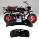thumbnail image 1 of Guardabarros De Motocicleta, Guardabarros Trasero Delantero De Motocicleta De Plástico ABS Para Rueda De 8 Pulgadas Y 10 Pulgadas, 1 of 7