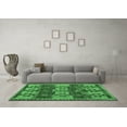 thumbnail image 3 of Ahgly Company Indoor Rectangle Southwestern Emerald Green Country Area Rugs, 4' x 6', 3 of 4