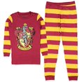 thumbnail image 2 of Intimo Harry Potter Kids All Houses Crest Pajamas Gryffindor, 3T, 2 of 2