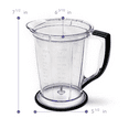 thumbnail image 3 of Ninja Master Prep QB1004 Replacement Blender Part - 48 Oz Pitcher with Storage Lid Only, 3 of 4
