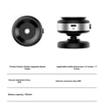 thumbnail image 4 of Soporte Magnético para Teléfono de Coche con Ventosa Giratoria de 360°, Soporte para Teléfono con Ventosa, Accesorios para Cámara Deportiva, Color Plateado, 4 of 5
