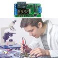 thumbnail image 3 of Ruiboury Metal Time-delay Relay Portable Digital 12V Adjustable Timer Switch, 3 of 8