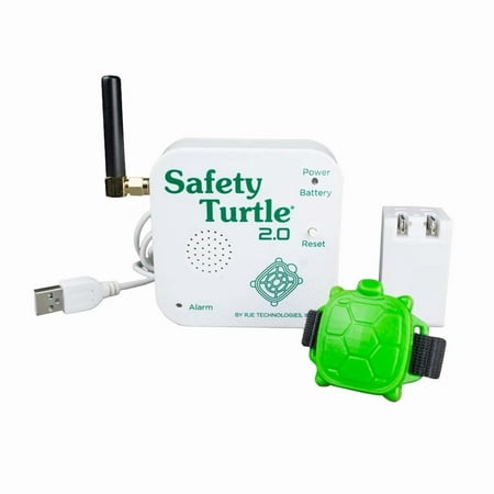 Safety Turtle New 2.0 Child Immersion Pool/Water Alarm (Best Pool Safety Alarms)
