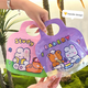 thumbnail image 2 of 20 bolsas de mano con autosellado, bonitas, con forma de corazón, para guardar cosas de niña, con dibujos animados, para regalo del día del niño, 2 of 5