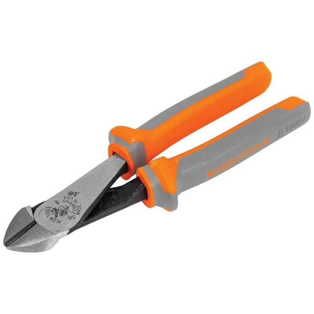 Pinzas cortantes diagonales Klein Tools 2288RINS con aislamiento de 1000 V