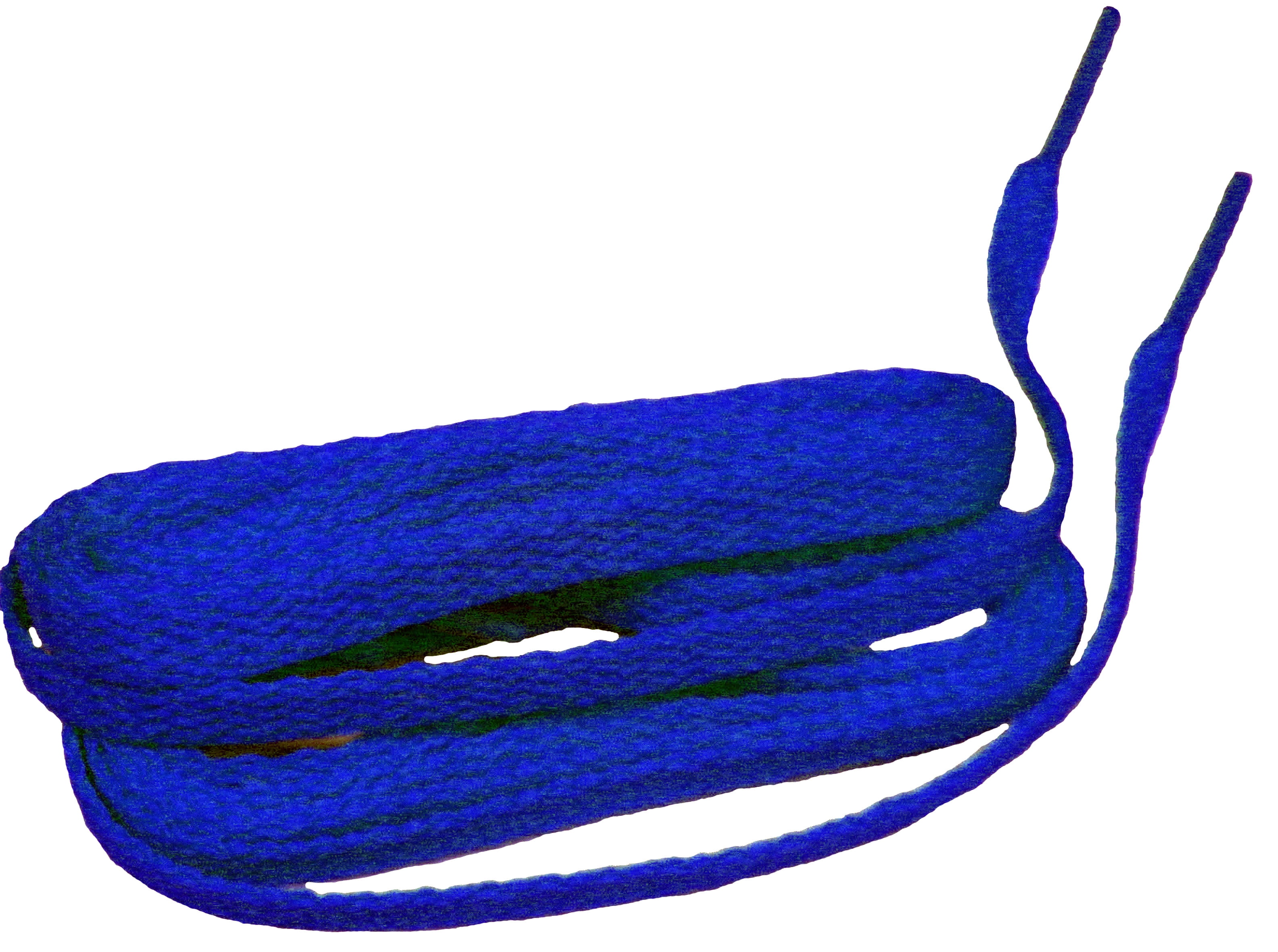 New 1 Pair Set Royal Blue Shoelaces Shoe Strings Lace Sneakers Flat 47" Long 