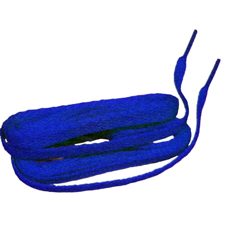

Royal Blue ProATHLETIC™ 8mm Flat 5/16 Style Sneaker Shoelaces (2 Pair Pack 40 Inch 102 cm)