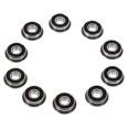 thumbnail image 2 of 10pcs Durable F695-2rs Bearings Ball Bearings For Low Medium Motor (Silver), 2 of 2