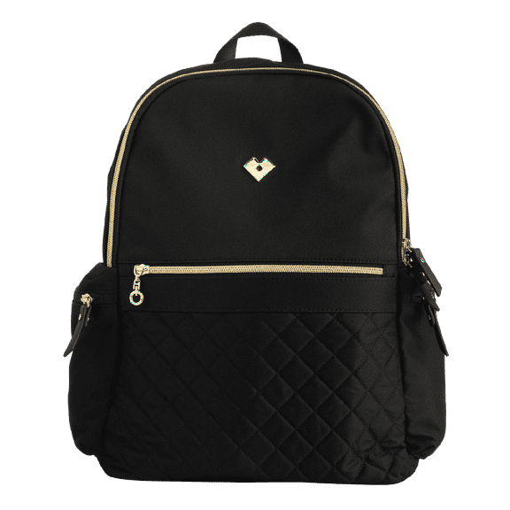 Mochila para Laptop Mujer LuckyLy Modelo Andy Negro 15.6 Pulgadas UNITALLA