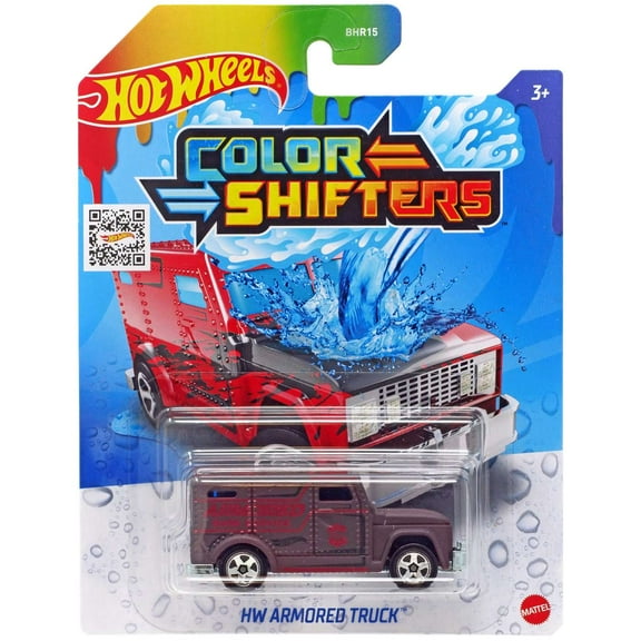 Hot Wheels Color Shifters HW Armored Truck Diecast Car