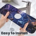 thumbnail image 6 of Sikiie Enchanted Forest Stag Gathering Splash Guard for Sink Faucet-1 PC Super Absorbent Fast Drying Mat Sink Gadgets-Splash Guard for Kitchen, Sink Mat, 6 of 7