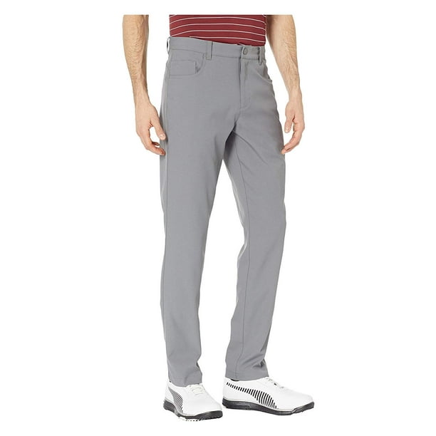PUMA Golf Five-Pocket Pants Quiet Shade Walmart.com