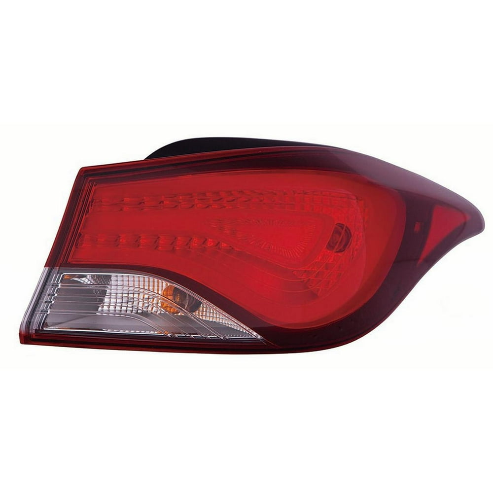 CarLights360 For 2014 2015 2016 HYUNDAI ELANTRA Tail Light Assembly